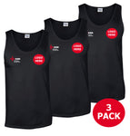 NICEIC 3 Pack Soft Cotton Tank Top