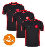 NICEIC Premium 2 Tone T-Shirt 3 Pack