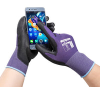 A195 Touchscreen PU Glove 10 Pack