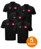 NICEIC Jersey Polo Shirt - 5 Pack - Small - 3XL